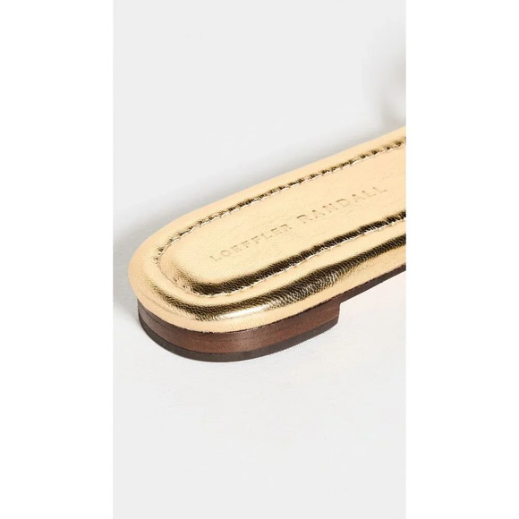 Loeffler Randall Gold Sandals - Picture 3 of 16